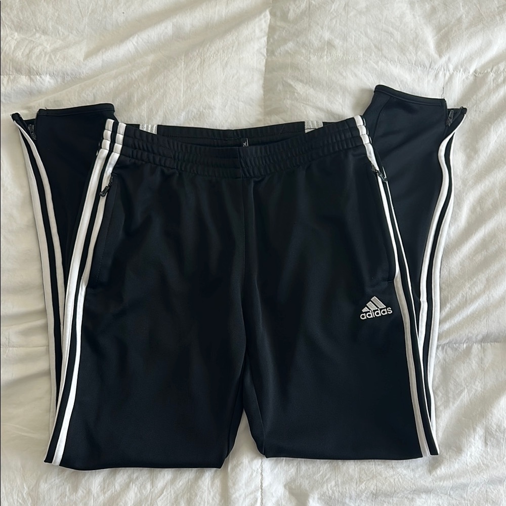 Women’s Adidas Black and White Athletic pants